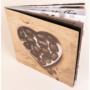 24-PAGE VINYL SIZE LYRICS/PICTURE BOOK - GREAT WITH MP3'S